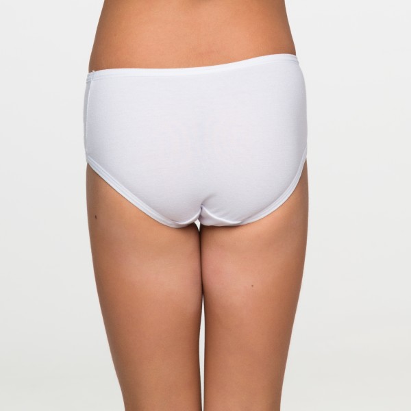 CALCINHA MENINA UNICÓRNIO BRANCO