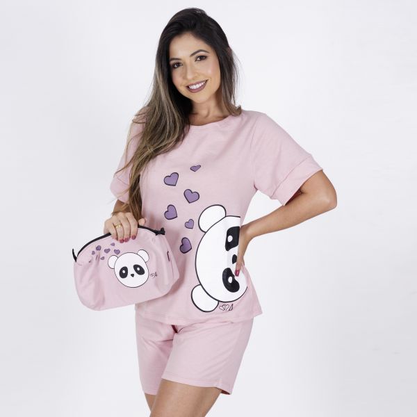 Pijama Curto Careca Romance