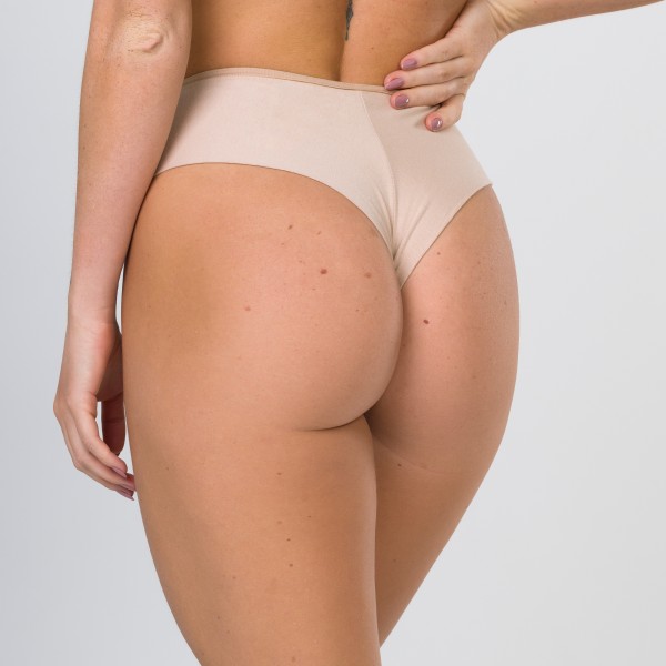 Calcinha Fio Duplo Areia c/média compressão